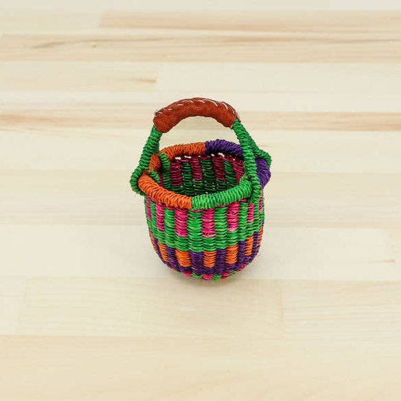 Gitzell FairTrade - Wholesale Basket - Market Basket, Mini 10 Pack3