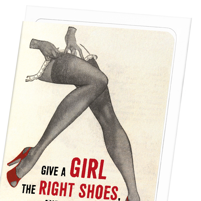 Ezen Trade - Wholesale Everyday Greeting Card - GIRLS AND SHOES: Greeting Card2