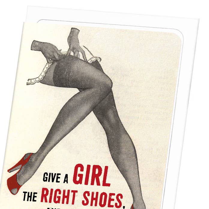 Ezen Trade - Wholesale Everyday Greeting Card - GIRLS AND SHOES: Greeting Card2