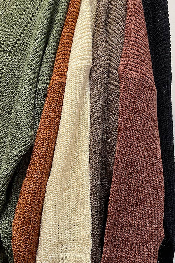 Curve Market - Wholesale Knit Sweater - Women's - PLUS SIZE V NECK KNIT SWEATER4