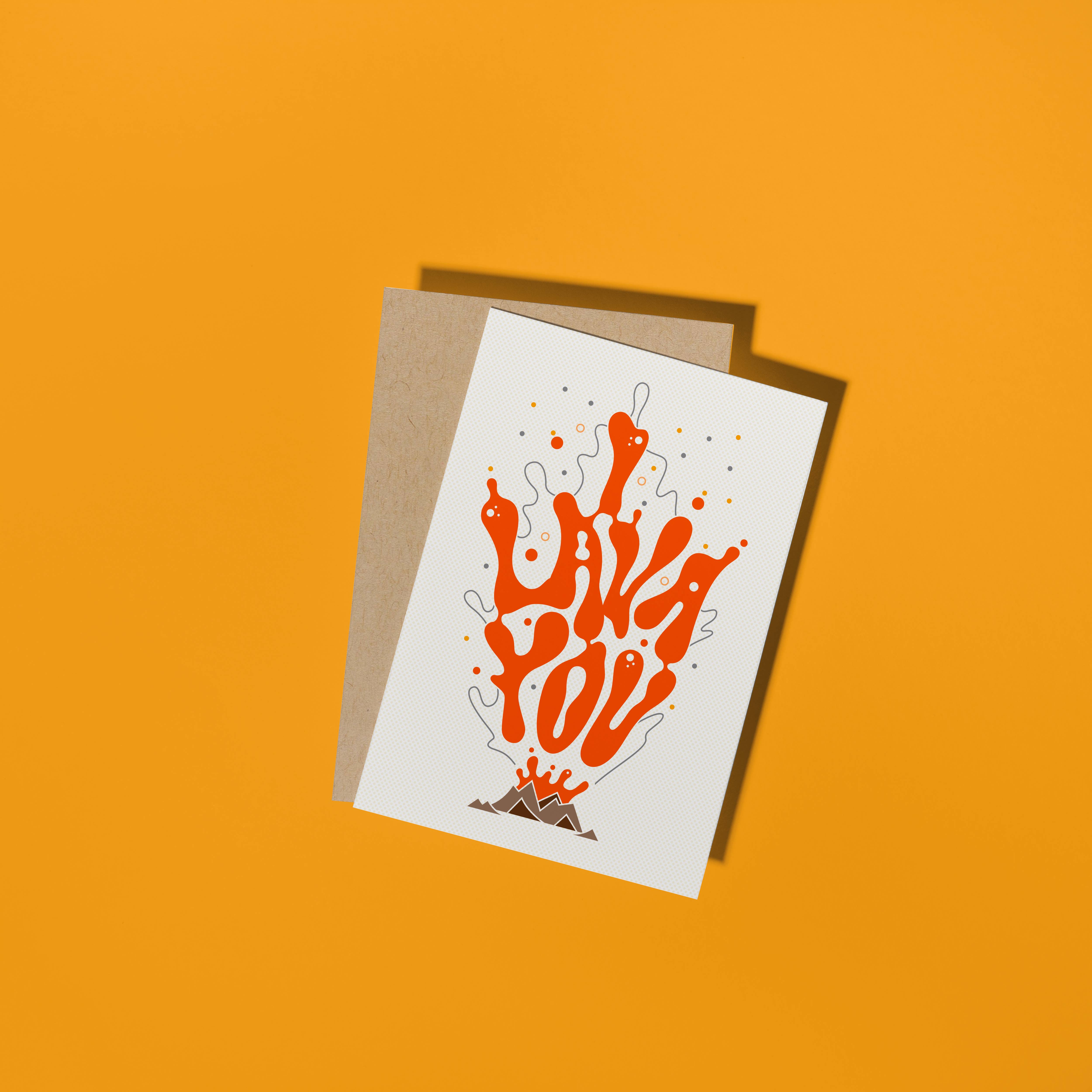 Formidably Impressed - Wholesale Love Card - I Lava You Card
