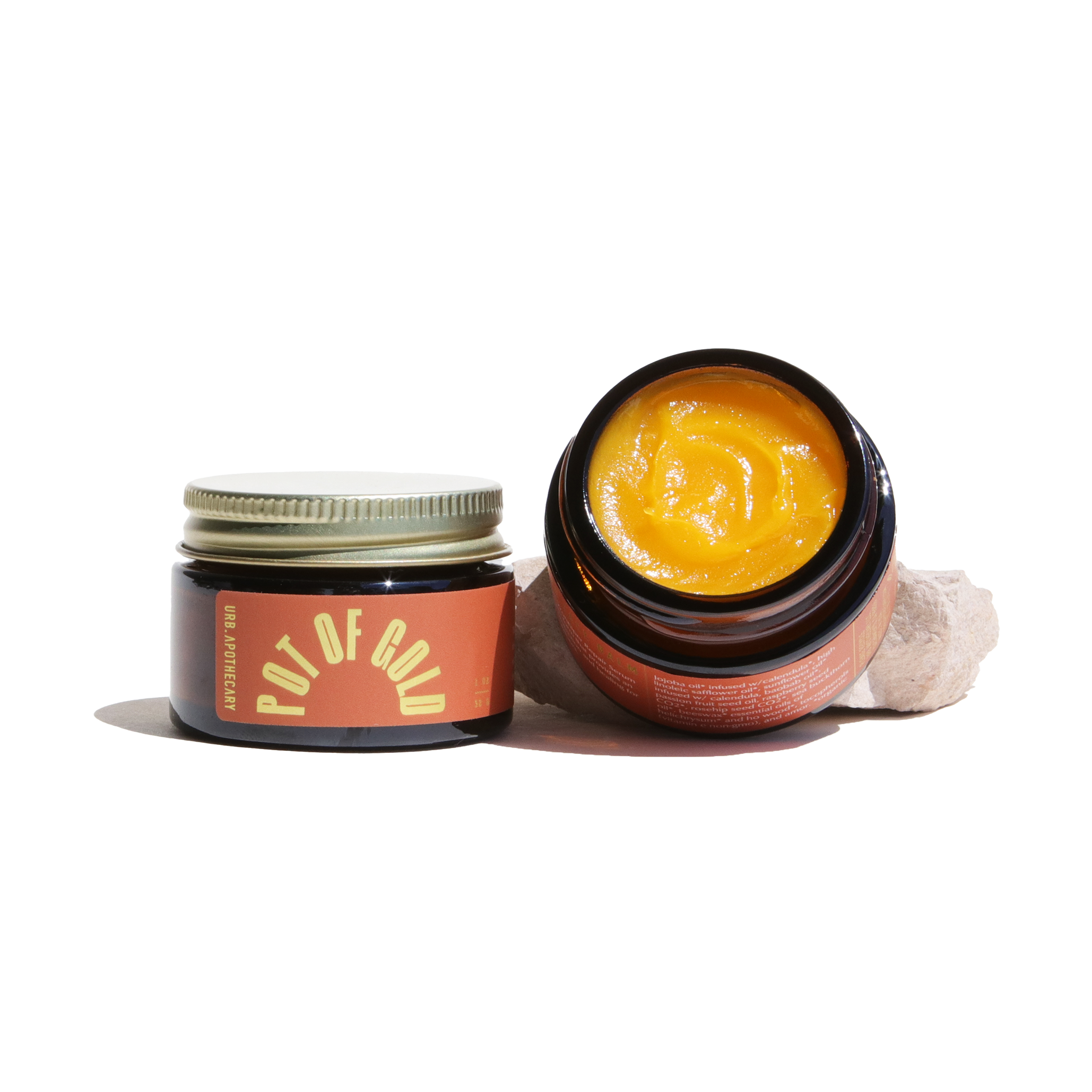 Urb Apothecary – wholesale Facial moisturiser – Pot of Gold Regenerative Face Balm – Sun Damage Repair8