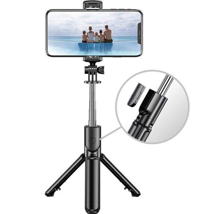 Mila Wholesale - Wholesale Selfie Stick - Bluetooth Selfie Stick with Tripod1