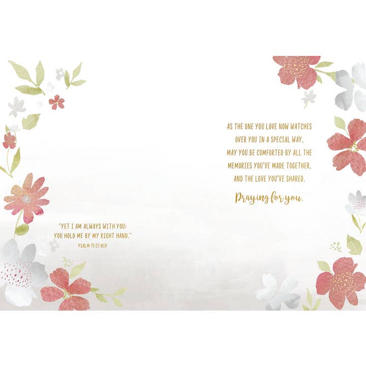Legacy - Wholesale Sympathy Card - Those We Love - Sympathy Scripture Card