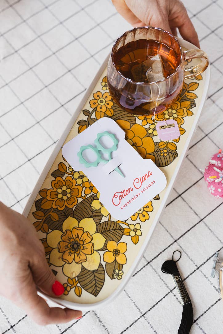 Cotton Clara Craft Kits & Supplies - Wholesale Scissors - Mini Sunflower Embroidery Scissors9