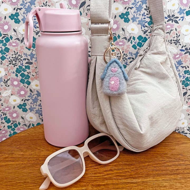 Home Dweller - Wholesale Keychain – Women's - Felt House Keychain | Bag Charm11