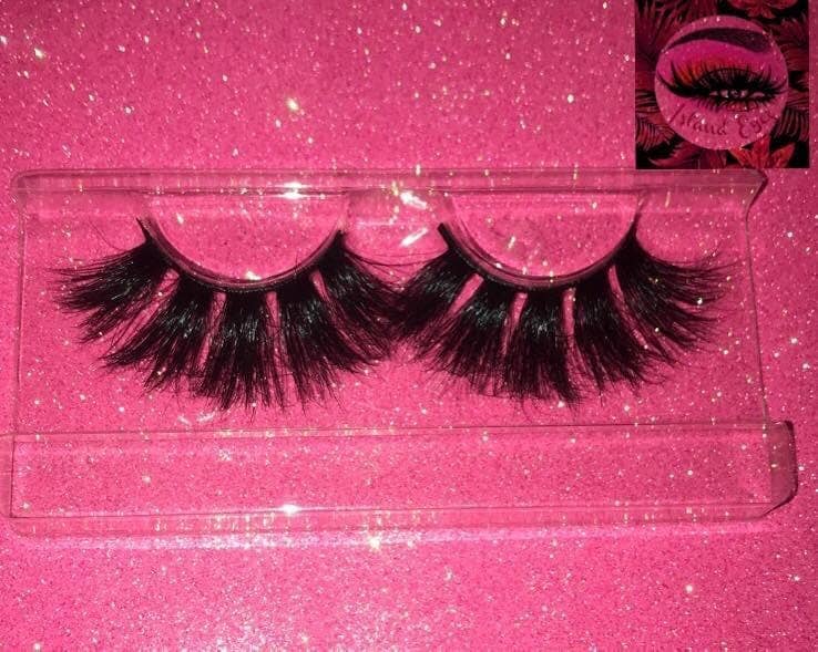 Island Eyez Vendor - Wholesale False/Fake Eyelashes - 25mm 5D Siberian Real Mink Lashes4