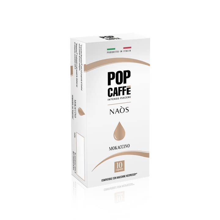 POP CAFFE' - Wholesale Instant Coffee/Espresso - POP CAFFE' NAOS DRINKS - MOKACCINO
100% made in Italy