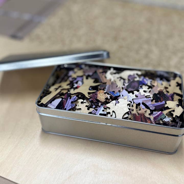 In A Flash Laser – wholesale Puzzle – Adult – Jigsaw Custom Cat Shapes Wood Photo Puzzle1