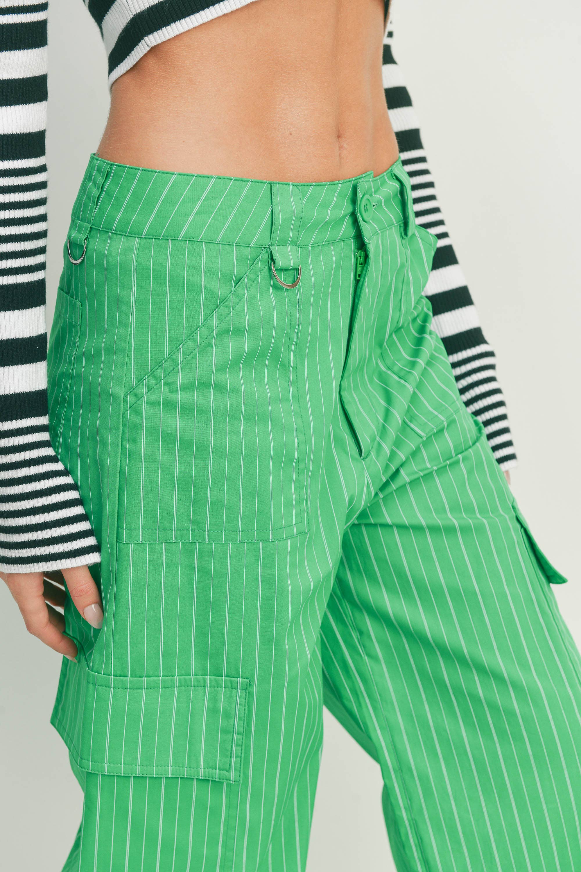 Sweet Rain - Wholesale Pants - Women's - Pinstripe Pants4
