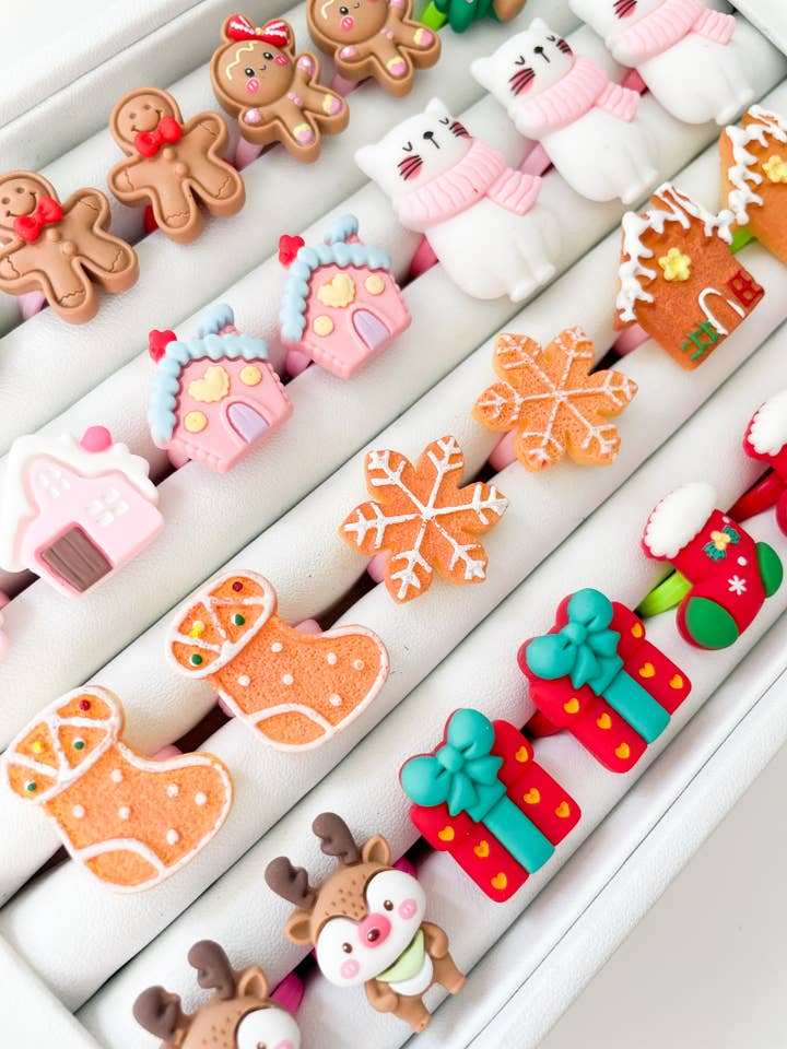 Kids Rings - Christmas for wholesale by Shantiques Mini Creations