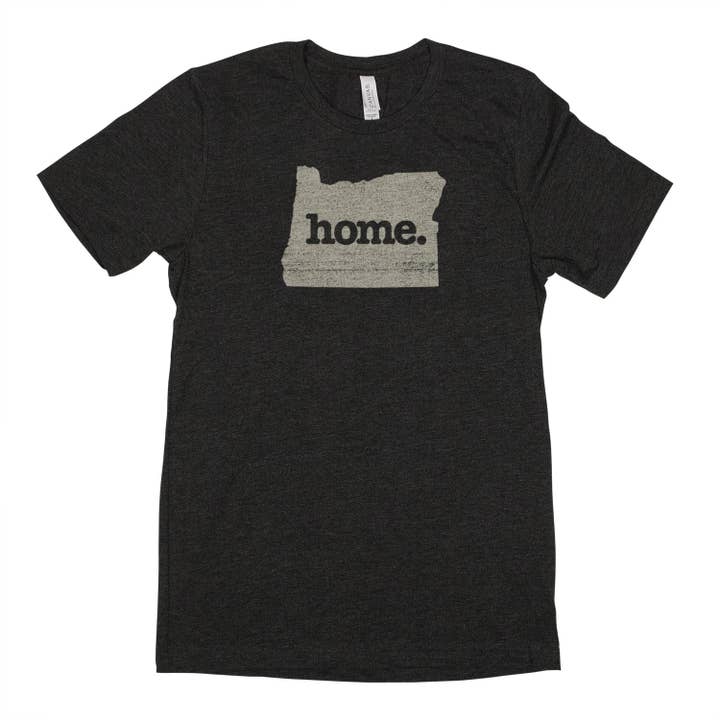 Oregon - home. Men’s Unisex T-Shirt for wholesale by Home State Apparel