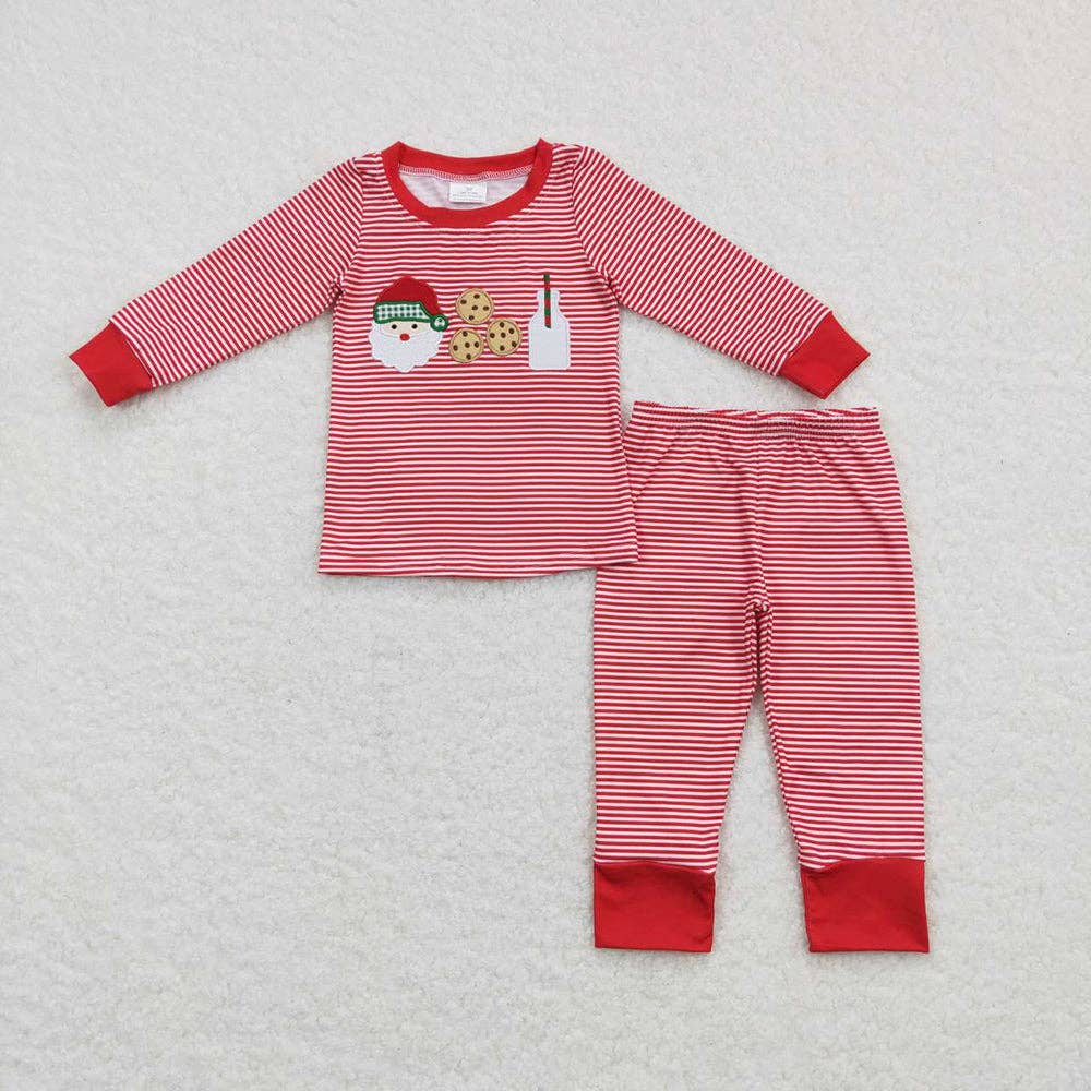 Aier Wholesale - Wholesale Clothing Set - Baby - Kids Children Christmas Santa Cookie Sibling Styles Clothing Sets1