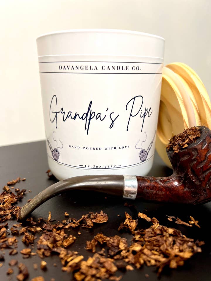 Pipe de grand-père pour la vente par Davangela Candle Co.