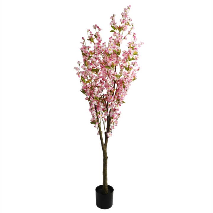Leaf Design UK LTD - Wholesale Artificial Flowers - Artificial Pink Cherry Tree Blossom - HUGE 180cm 6FT