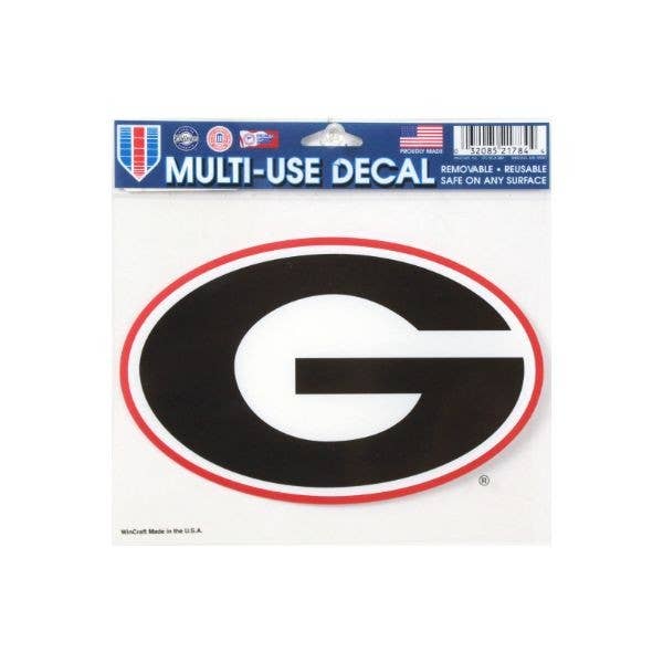 7 Star - Wholesale Sticker - Georgia Bulldog NCAA Multi Use Decal