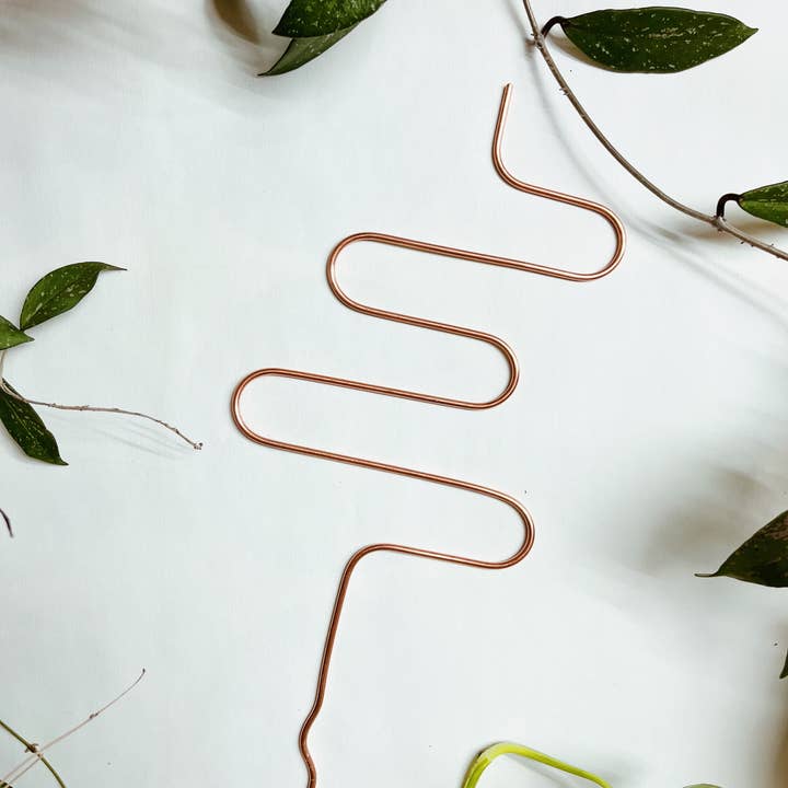 Copper & Needle - Wholesale Trellis - Squiggle Copper Trellis