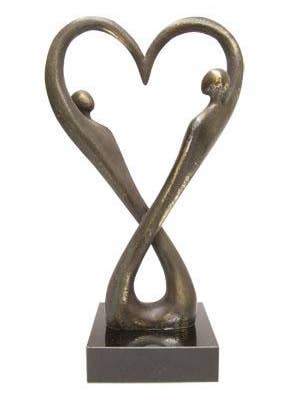 Avec amour pour la vente par Martinique-sculpturen
