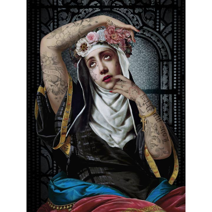 A3 SAINT RITA POSTER for wholesale by Voglio Bene