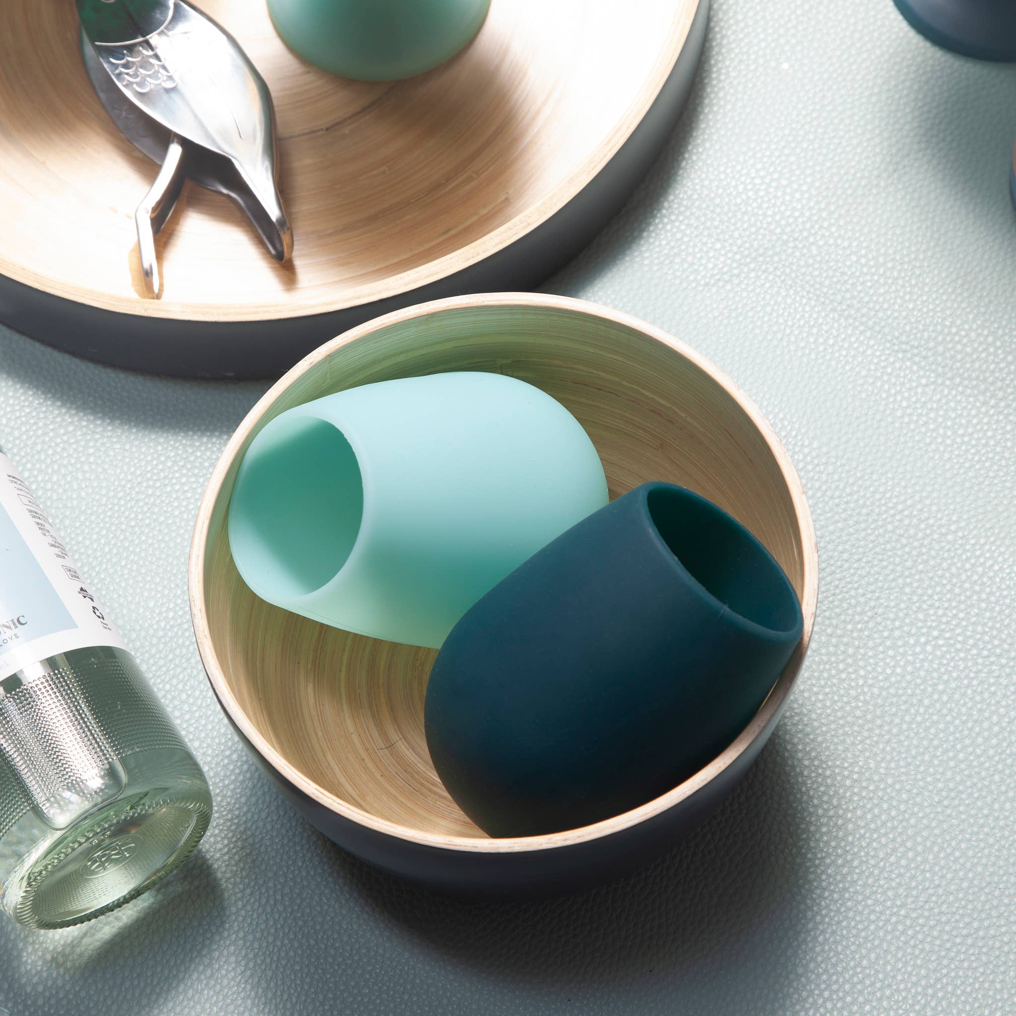 porter green | style + sustainability – wholesale Drinking glass/cup – Mist + Ink | Fegg | Silicone Unbreakable Glasses6