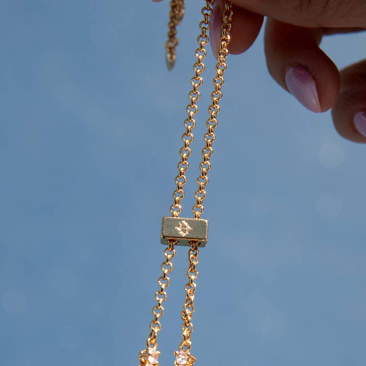 Loren Hope - Wholesale Link & Chain Necklace - Mercer Slider Tennis Necklace3