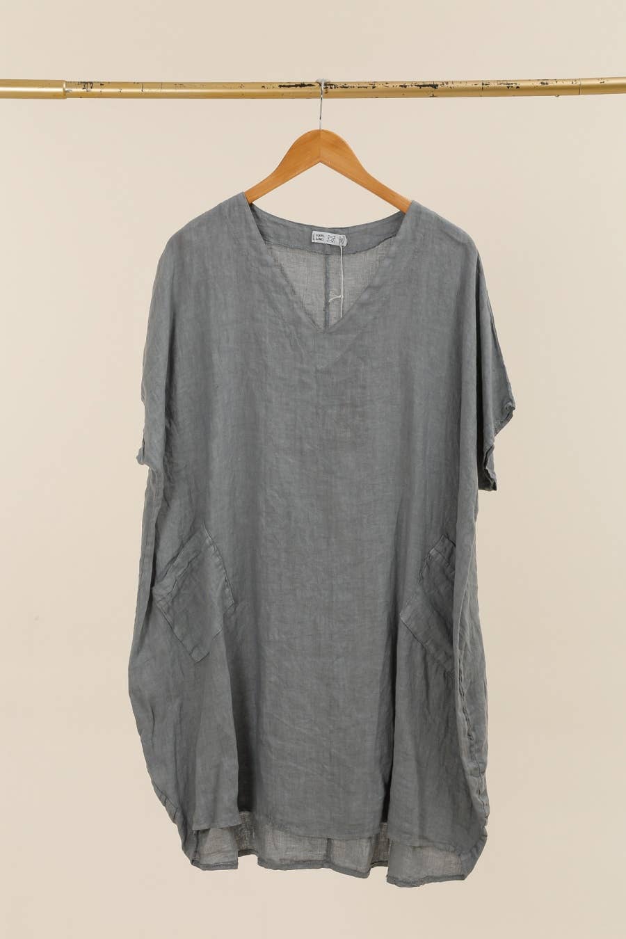 la maison des fibres naturelles - Wholesale Tunic - Women's - Tunic 62804 100% linen made in Italy31