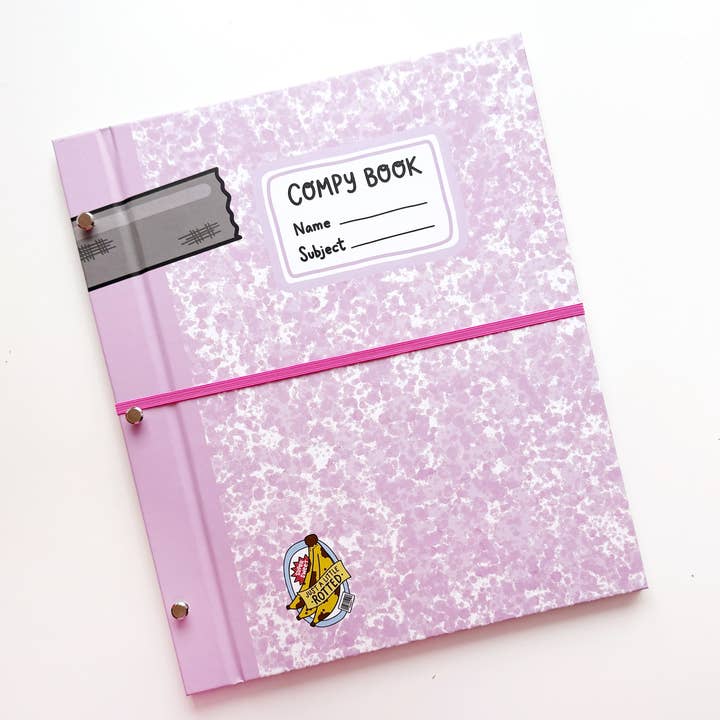 Pink Compy Book Art Journal for wholesale by Calliope