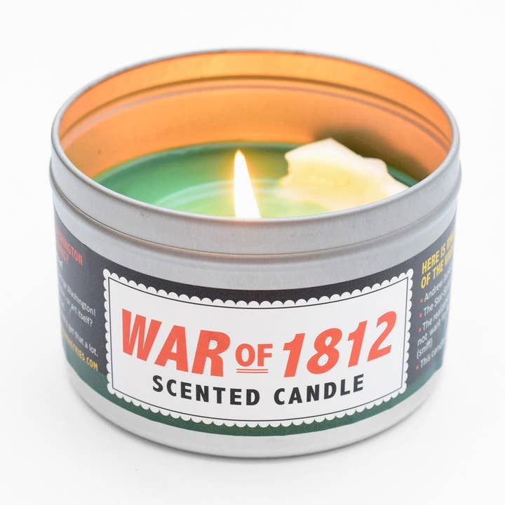 War of 1812 Scented Candle for wholesale by JD and Kate Industries