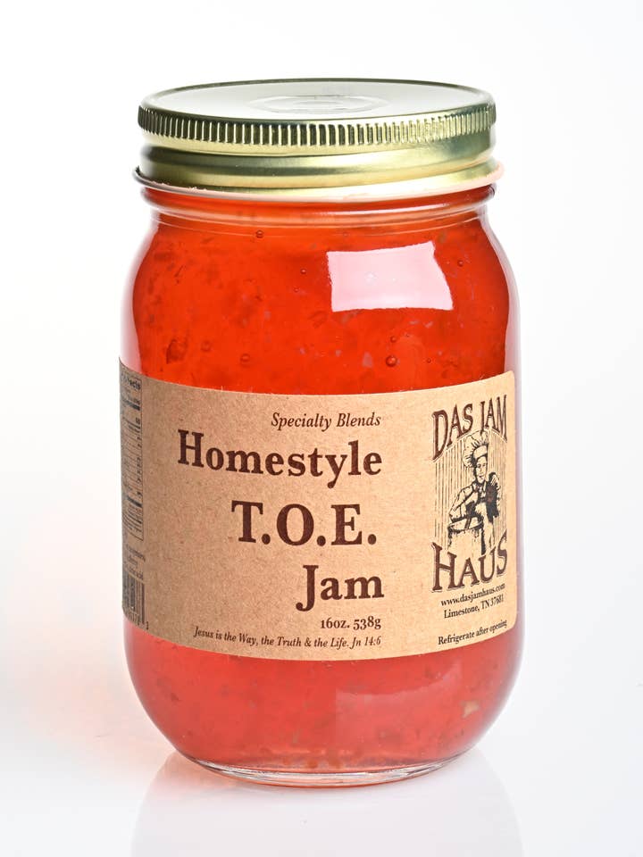 T.O.E. Jam for wholesale by Das Jam Haus