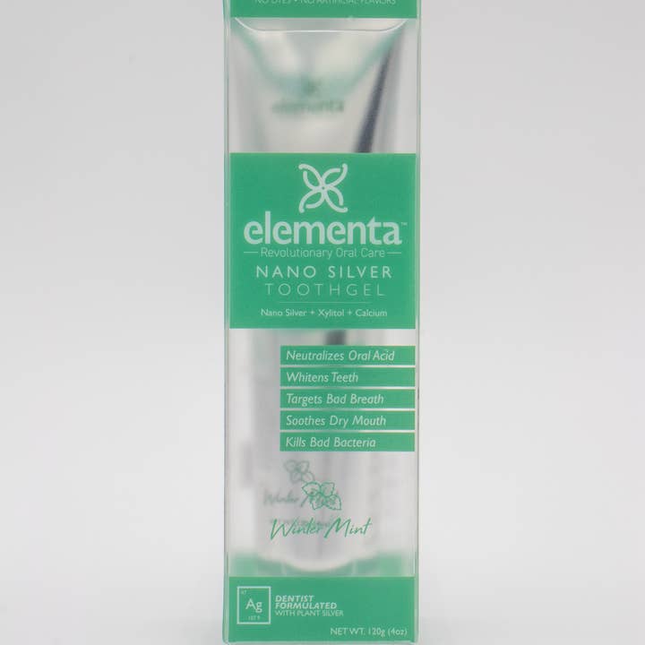 Elementa Silver - Wholesale Tandpasta - Nano Zilver Tandgel - 4 oz1