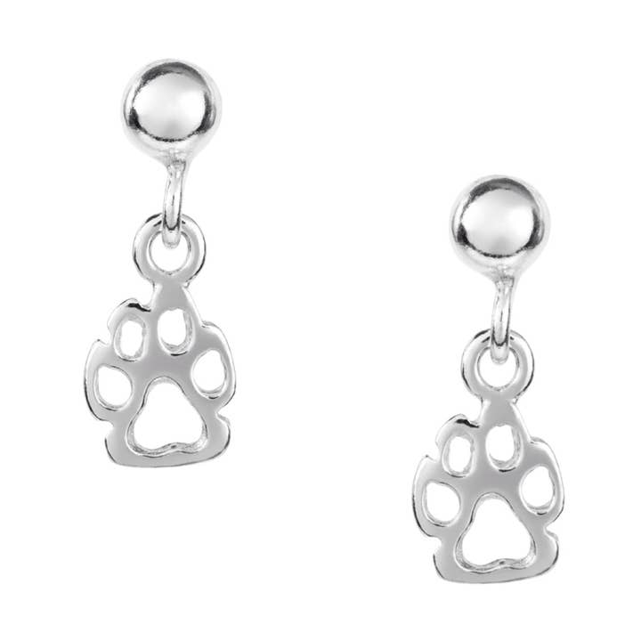 Silver Jewellery Cavern Wholesale - Vendita all'ingrosso Orecchini pendenti - Orecchini a Perno Pendenti con Zampa in Argento 925 (USA-DDP)0