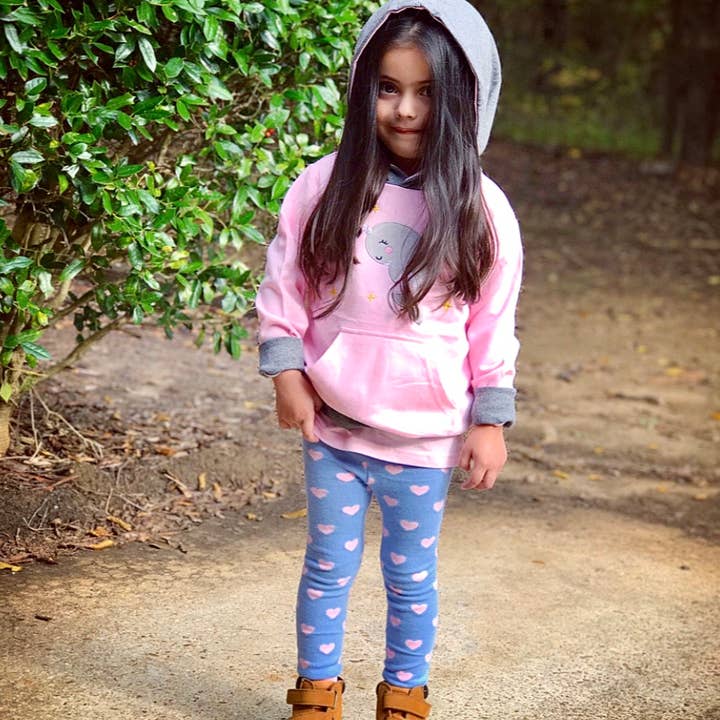 Doodle Pants - Wholesale Hoodie - Kids - Narwhal Toddler and Kids 3D Hoodie2