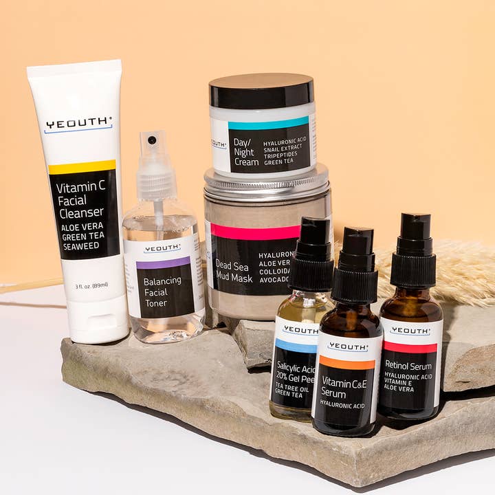 YEOUTH Blemish Skincare Gift Set 7- Piece for wholesale by yeouthskincare
