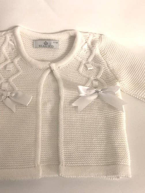 BOW CARDI for wholesale by BEAU KiD