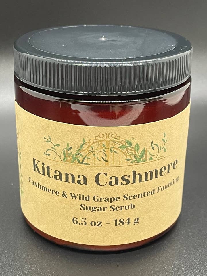 Kitana Cashmere Foaming Sugar Scrub for wholesale by Medieval Scents
