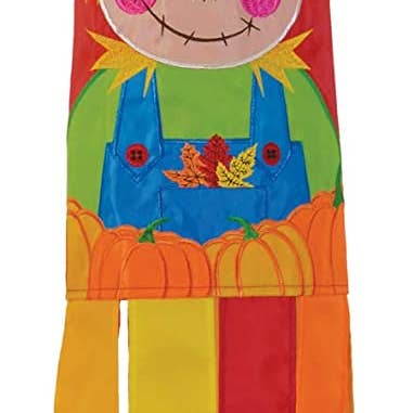 Scarecrow 40" Windsock for wholesale by In the Breeze, LLC.