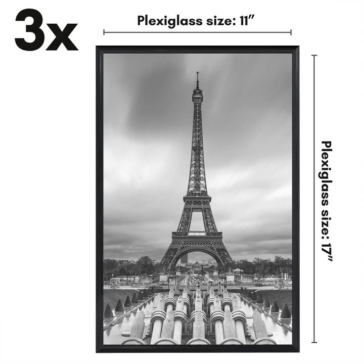 Americanflat - Wholesale Picture Frame - 3 Pack Lightweight Poster Frames61