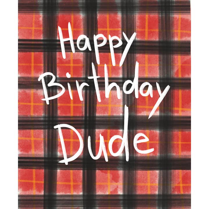 M. Kind Papersmith - Wholesale Birthday Card - Happy Birthday Dude1