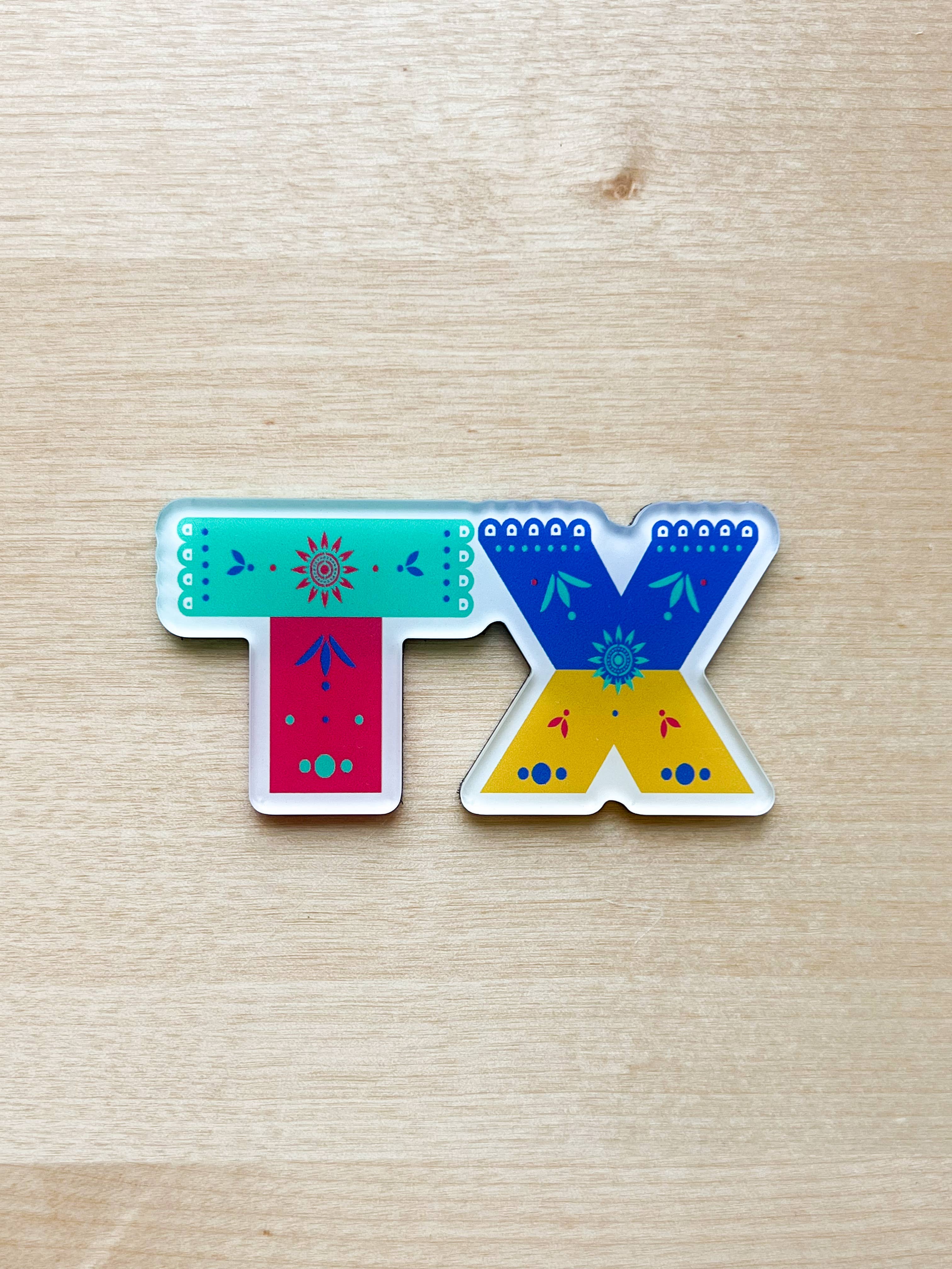The Sticker Box | Texas Inspired Stickers & Magnets – Großhandel Magnete – Texas Acrylmagnet – Beliebtes Souvenir und Geschenk5