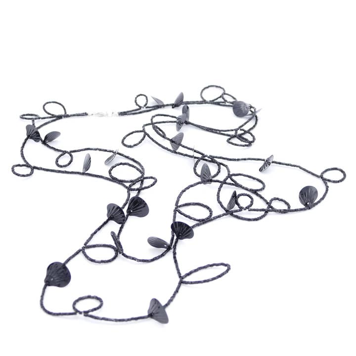 Black Leaf Chain for wholesale by Cátia Levy Designer