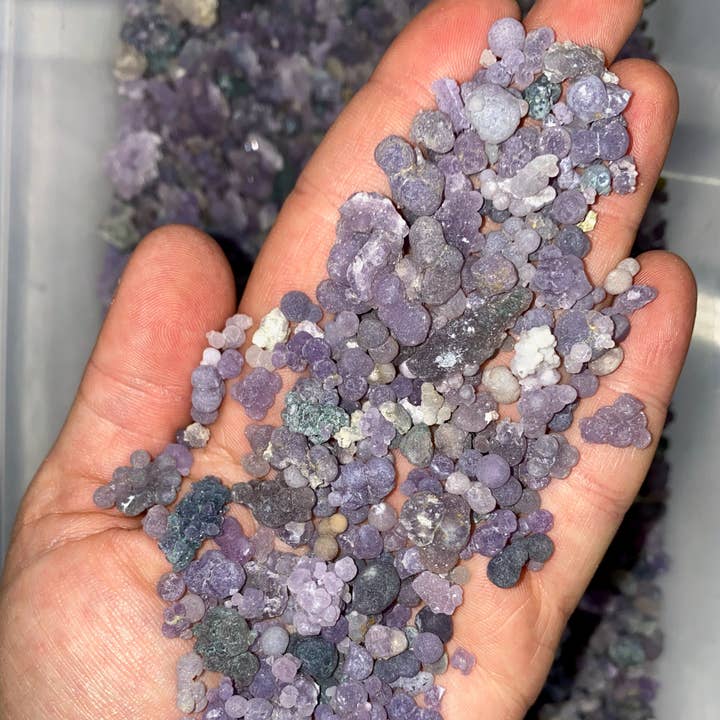 Bulk Natural Grape Agate Raw Chips (1 lb. Bag), Botryoidal and other Purchase Wholesale grape agate. Free Returns & Net 60 Terms on Faire trending on Faire.