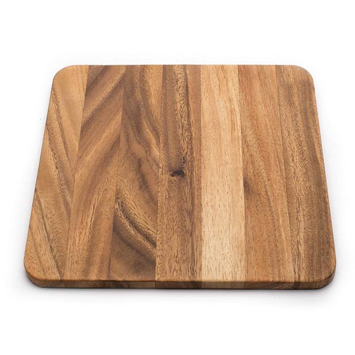 Fox Run Brands - Wholesale Cutting board - Ironwood Square Cutting Board, Acacia Wood, 9" x 9"3
