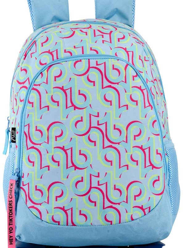 Mochila TikTok Duets com Challenge Perona 58334 por atacado de PERONA BAGS