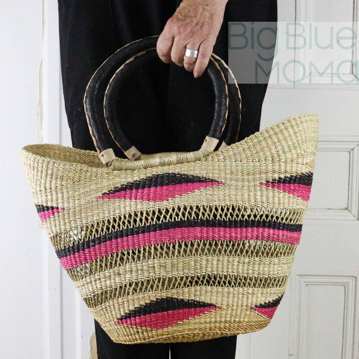 Big Blue Moma - Wholesale Grocery/Shopping Bag - U Shopper Large - Traditional Palette5