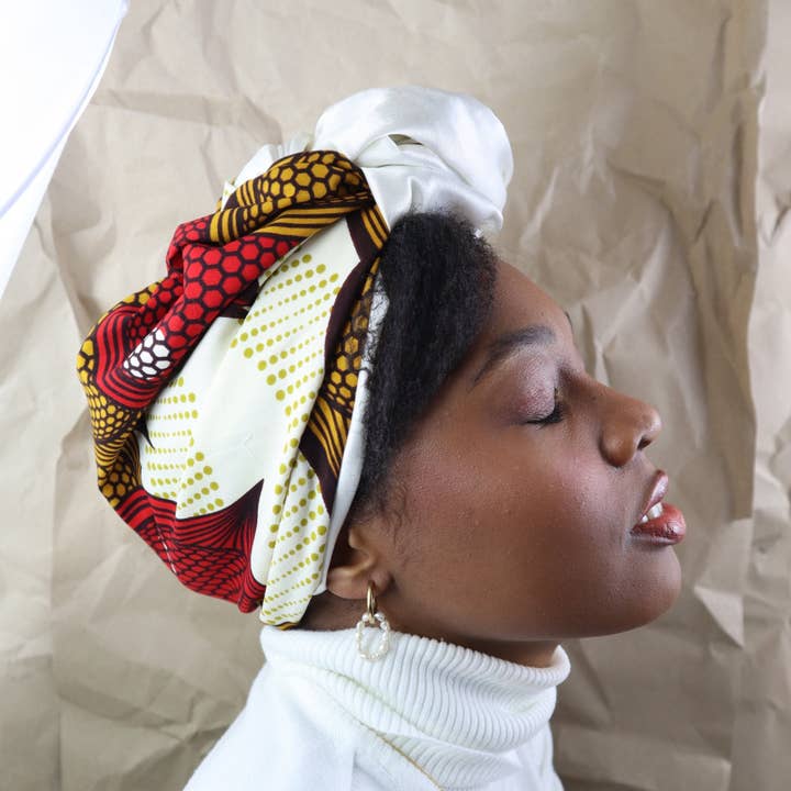 Makeda Turban for wholesale by Têt Maré