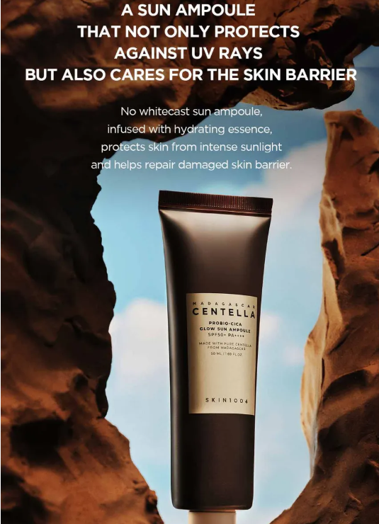 Best Beauty Group - Wholesale Sunscreen - SKIN 1004 Madagascar Centella Probio-Cica Glow Sunscreen SPF3