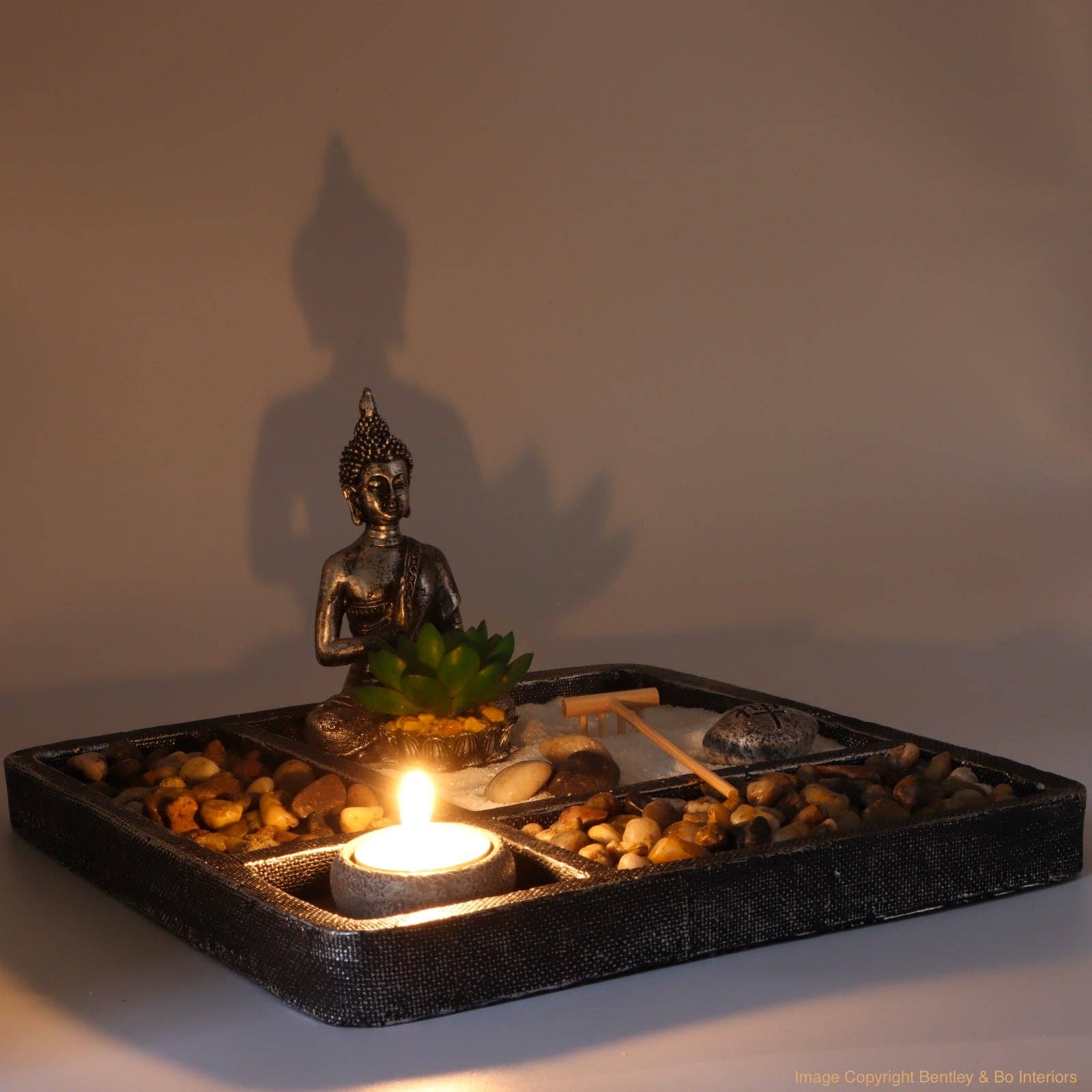 Bentley & Bo - Wholesale Decorative Tabletop Object - Zen Garden - Square2