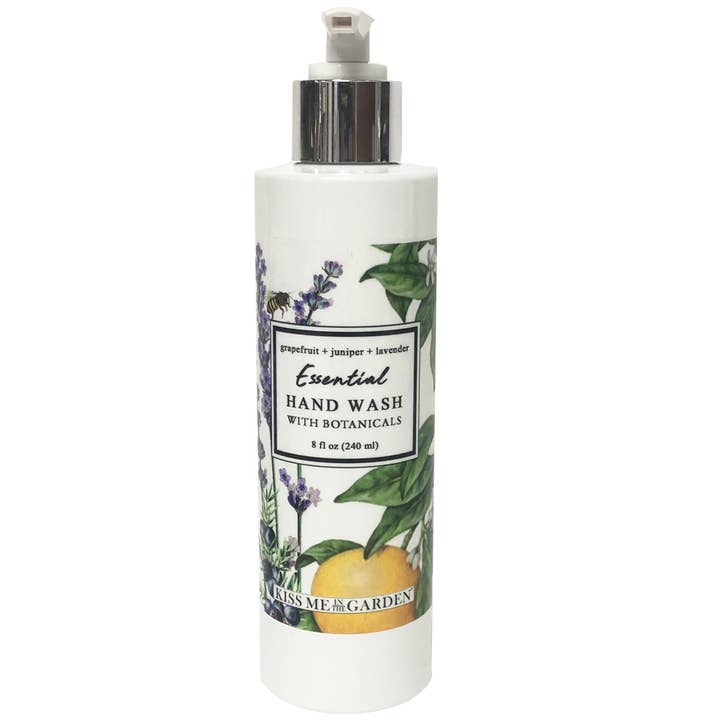 Grapefruit Hand Wash 8 oz for wholesale by Kiss Me in the Garden