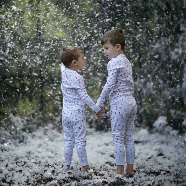 Petidoux - Wholesale Sleepwear Set - Kids - Ski Memories Pajamas2