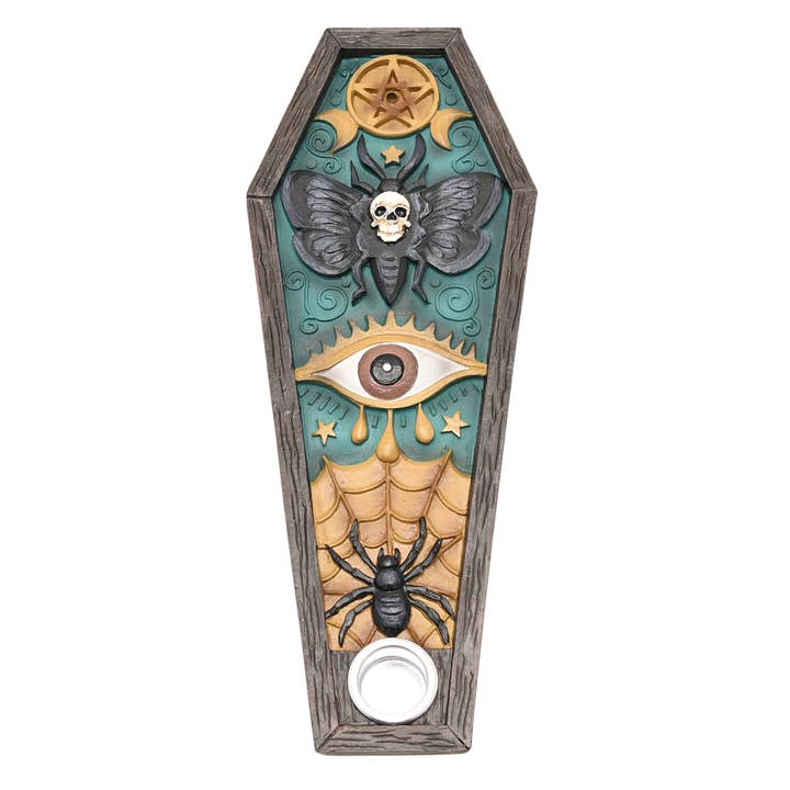 Mystic Legends All Seeing Eye Incense Burner for wholesale by WIDDOP and Co.